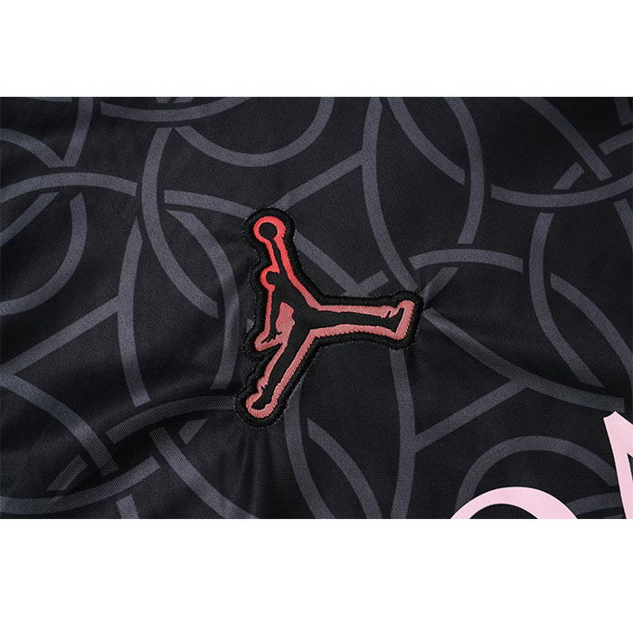 Chandal del Paris Saint-Germain Jordan Manga Corta 2024-2025 Negro - Pantalon Corto